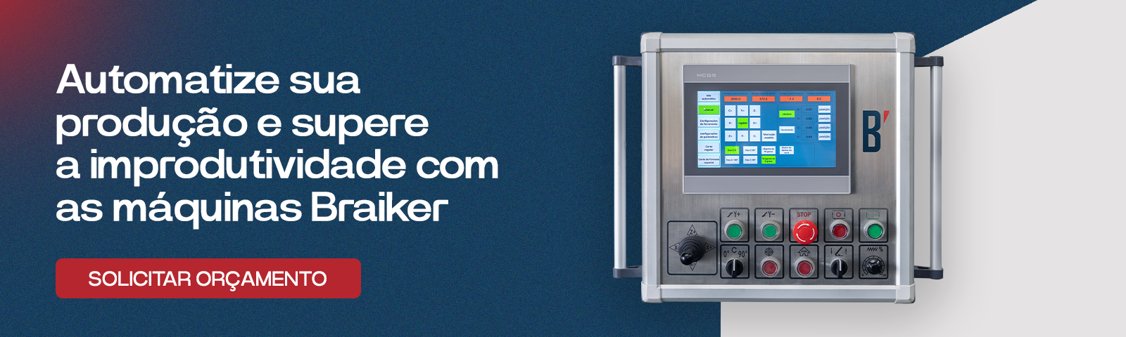 Solicitar orçamento Braiker