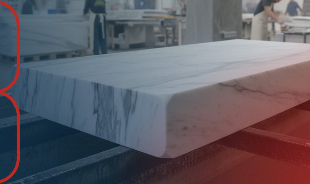 Acabamento boleado: como produzir o clássico na marmoraria