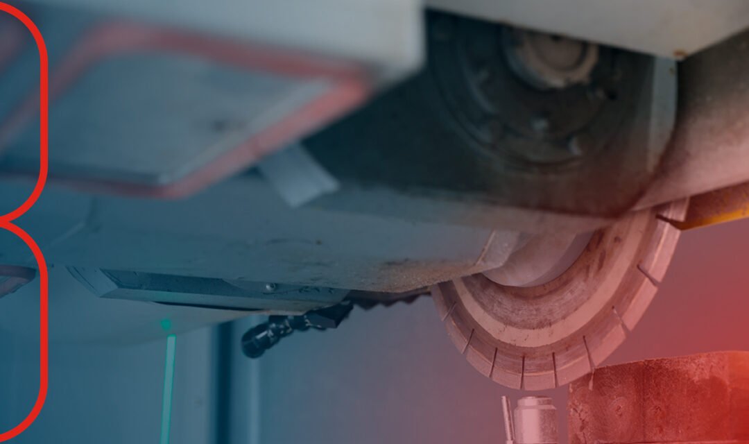 Como cortar granito: precisão e produtividade na marmoraria